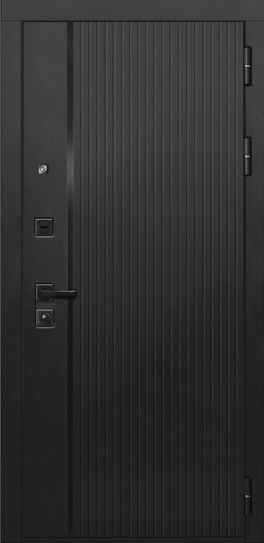 Фото Дверь ДвериПРО L-45 Лаура-2 (16мм, мореный дуб) DPRO195985